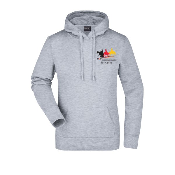 Brustdruck - Ladies' Hooded Sweat Miniaturansicht