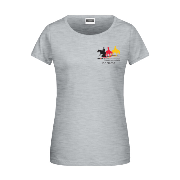 Brustdruck - Ladies' Basic-T Miniaturansicht