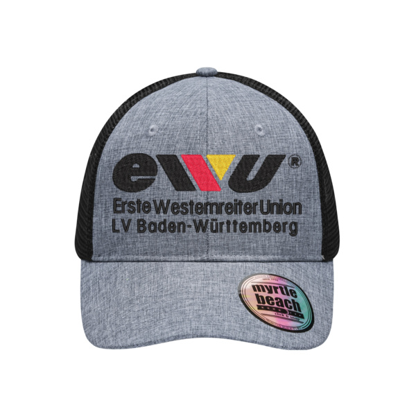 Stick - 6 Panel Mesh Cap Mélange Miniaturansicht